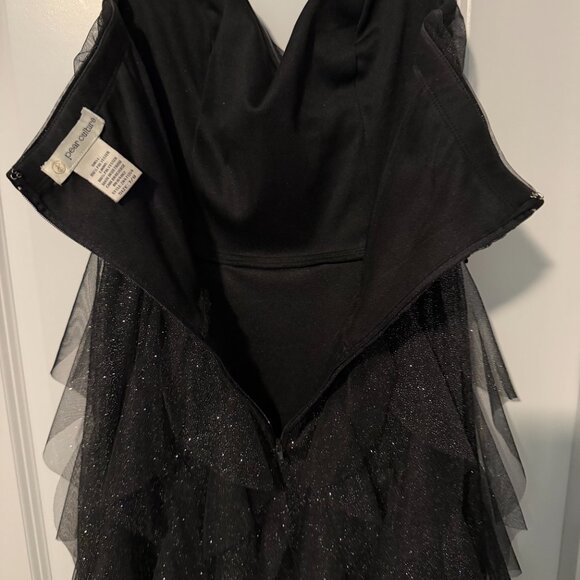 Semi Formal Black Strapless Dress in black Size 7 - Picture 4 of 4